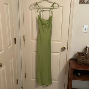 THIRTY/THIRTY L/A Green Maxi Dress